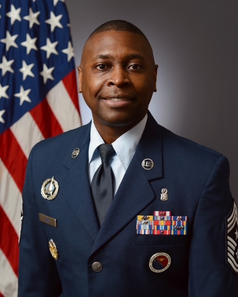14th Flying Training Wing command Chief Lebaron King