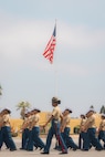 Lima Company Morning Colors Ceremony and Graduation
