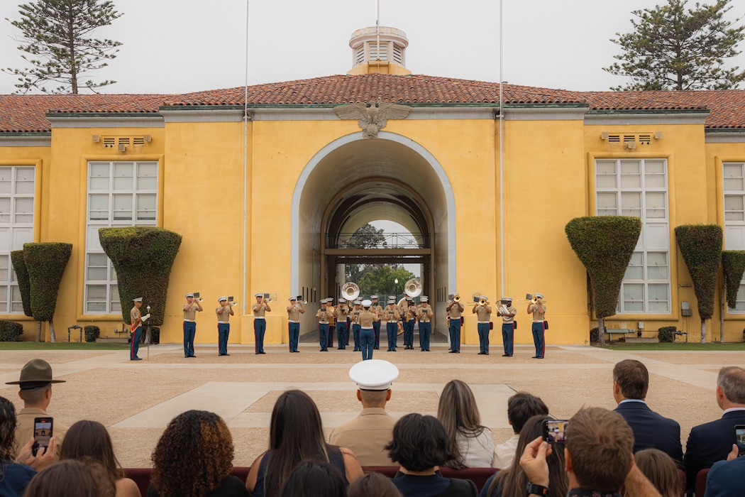 Lima Company Morning Colors Ceremony and Graduation