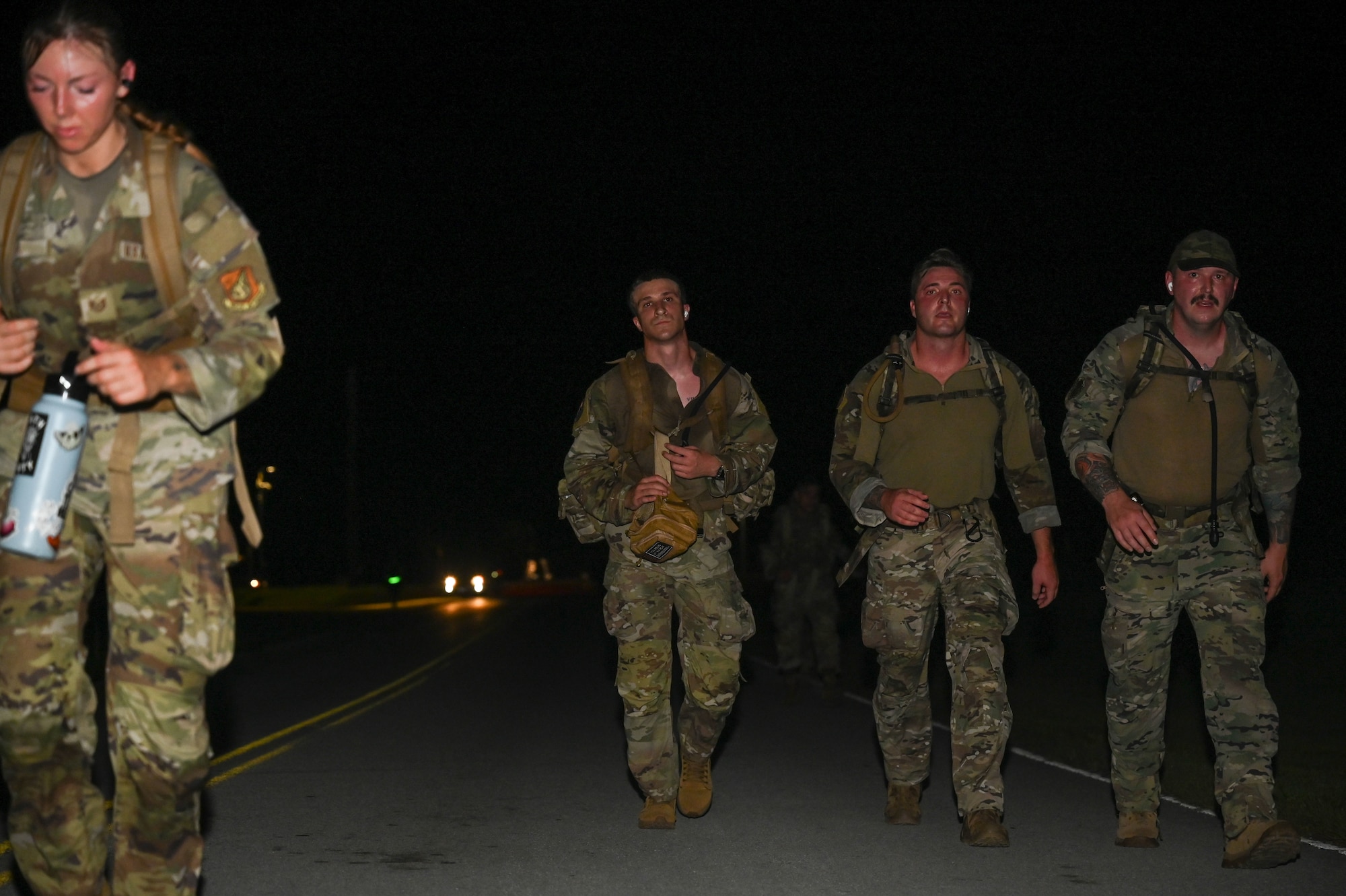 Photo of participants completing the Andersen EOD 2025 Norwegian Foot March