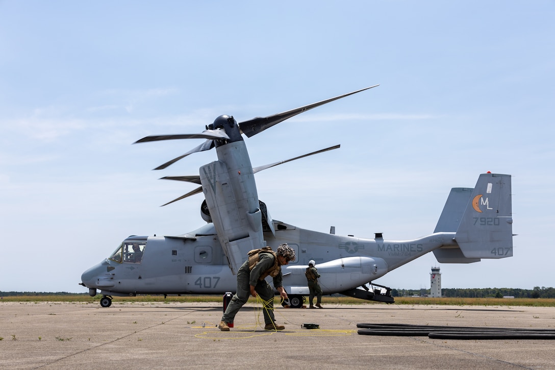 Ospreys Land at Joint Base Cape Cod