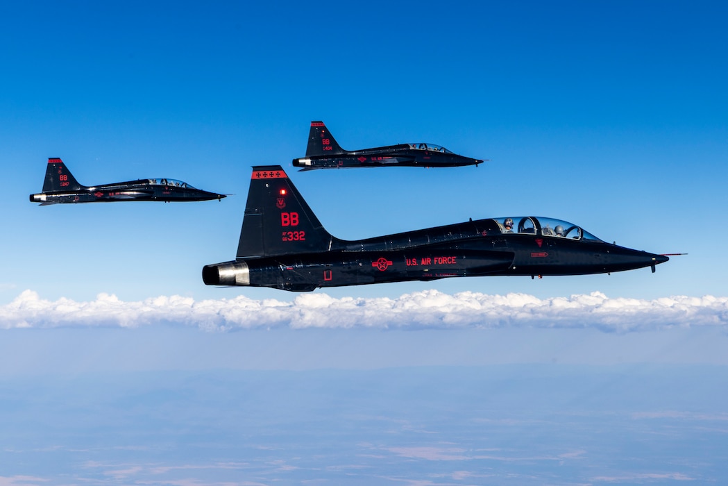 T-38s flying