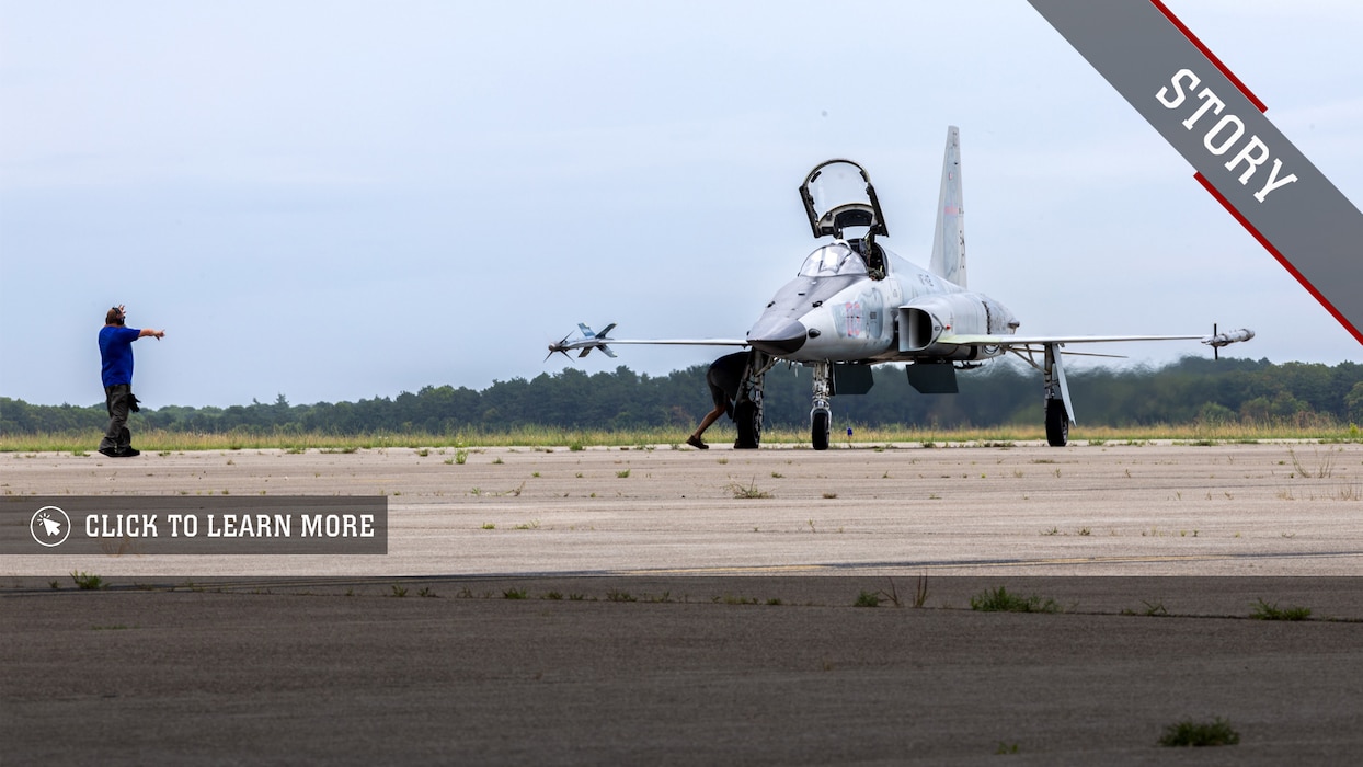 Here, VMFT-402 employed the Northrop F-5 Tiger, a tactical fighter aircraft recently obtained from the Swiss Air Force. The transfer of this aircraft greatly improves the Marine Corps’ adversary training capabilities, enabling VMFT-402 to provide realistic, agile, and challenging opposition forces during naval and amphibious training exercises.