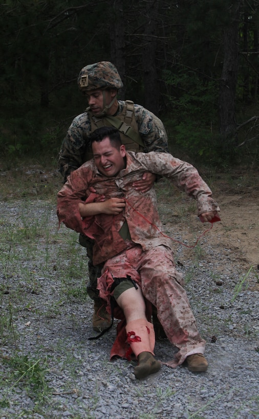 U.S. Marines conduct a Combat Life Savers Course (CLS) at Atlantic Alliance '25 (AA25)