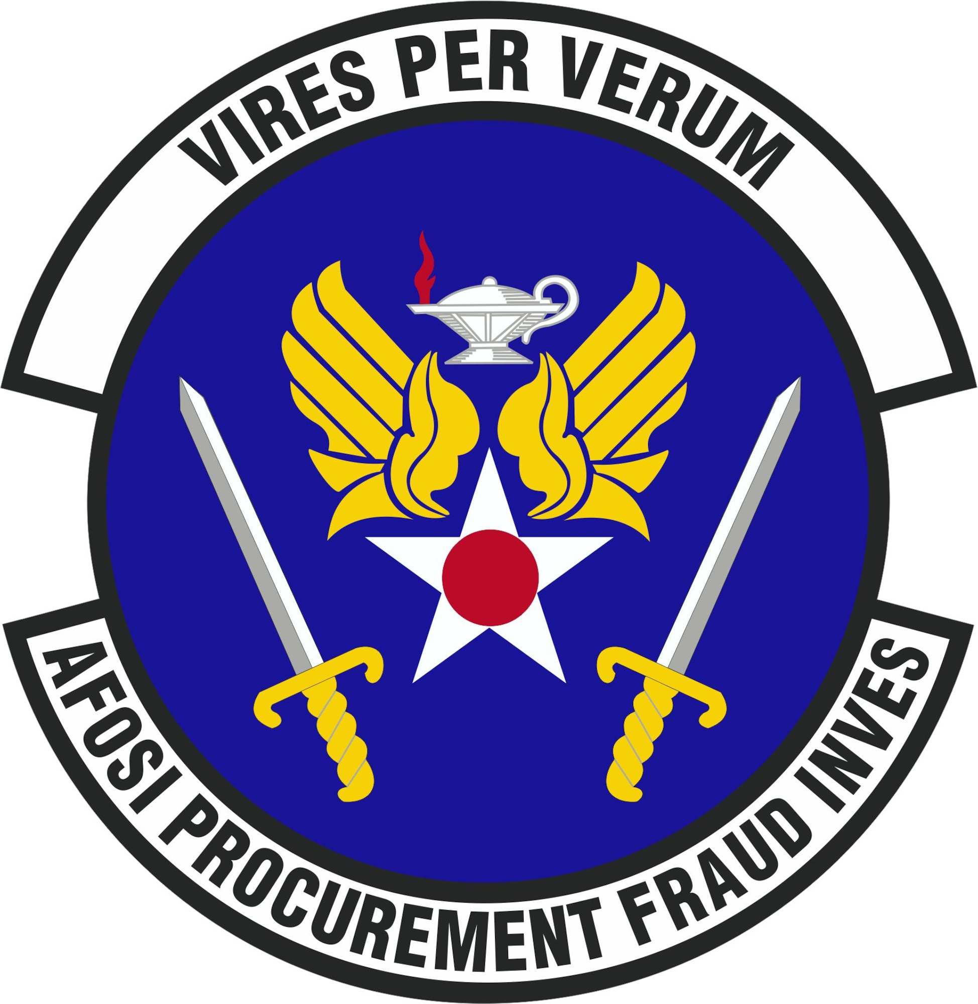 Air Force Office of Special Investigations Office of Procurement Fraud emblem