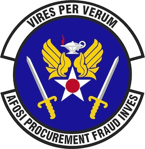 Air Force Office of Special Investigations Office of Procurement Fraud emblem