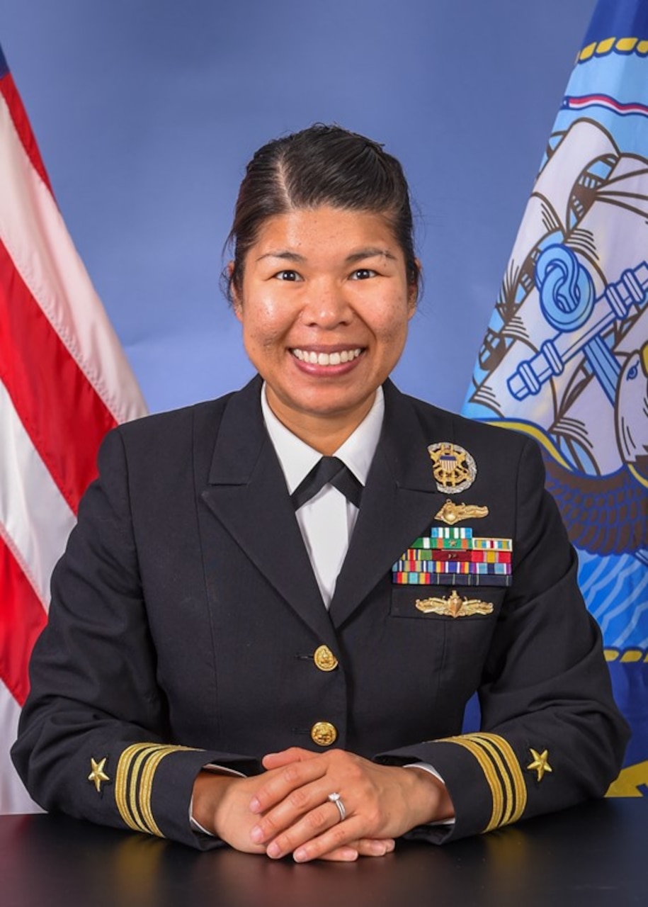 Lt. Cmdr. Iris P. Wood, Executive Officer, Naval Information Warfare Training Group (NIWTG) Norfolk