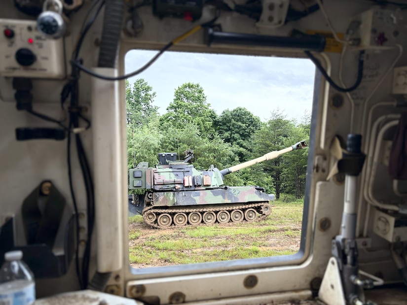 After positioning the Paladins, the unit conducts a dry-fire mission to ensure the weapon is fully functional.
