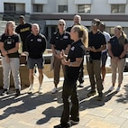 Team Army receiving their welcome briefing as they get ready for this year’s Warrior Games!