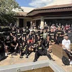 Team Army receiving their welcome briefing as they get ready for this year’s Warrior Games!
