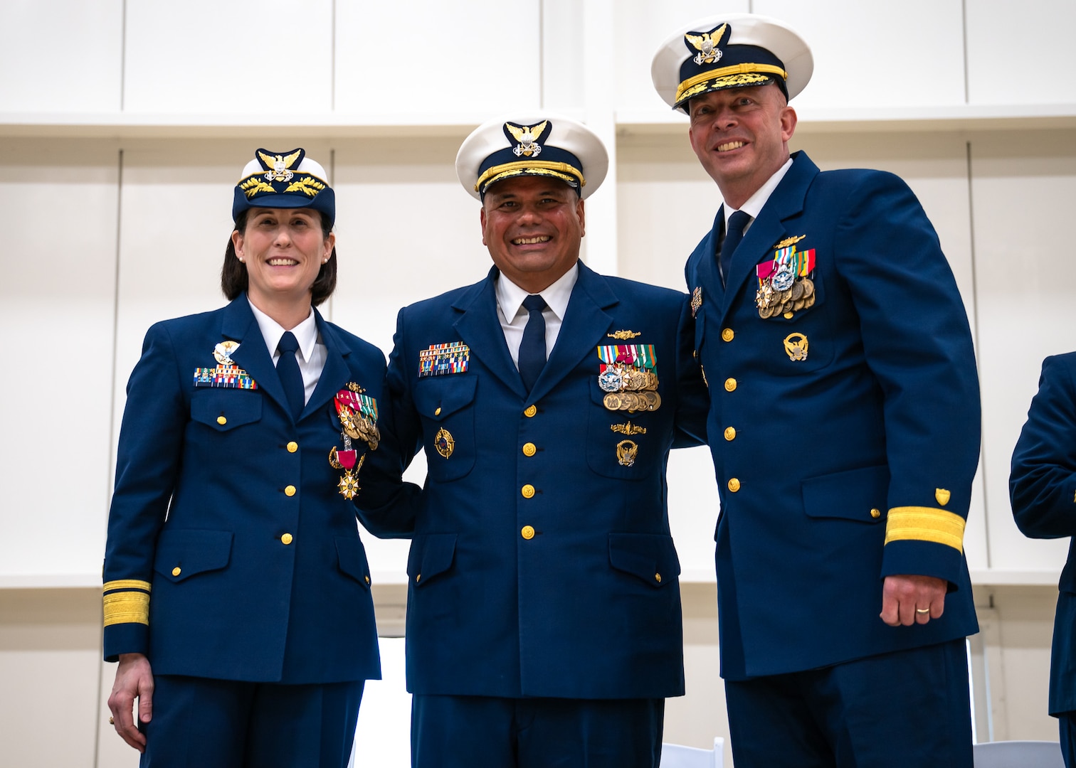 Coast Guard Arctic District holds Change of Command ceremony in Juneau, Alaska