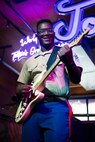 U.S. Marine Corps Jobari Noel, a Marine musician with 2nd Marine Aircraft Wing band, Special Purpose Marine Air Ground Task Force-250, performs at Tootsies Orchid Lounge during Marine Week Nashville, in Nashville, Tennessee, June 6, 2025. Tootsies hosted the 2nd MAW band as a way to show support for the Marine Corps. Throughout 2025, Marines across the globe will celebrate the 250th birthday of the Corps, commemorating, service, sacrifice, and priding themselves on living ‘Semper Fidelis’ or ‘Always Faithful’ to their nation and to each other. (U.S. Marine Corps photo by Cpl. Vincent Needham)