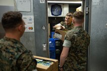 U.S. Marines with 2d Combat Engineer Battalion, 2d Marine Division, volunteer at The Branch of Nashville as part of Marine Week Nashville in Nashville, Tennessee, June 2, 2025. Founded on November 10, 1775, the United States Marine Corps has served our nation honorably in every clime and place for 250 years. Throughout 2025, Marines across the globe will celebrate the 250th birthday of the Corps, commemorating service, sacrifice, and priding themselves on living 'Semper Fidelis' or 'Always Faithful' to their nation and to each other. (U.S. Marine Corps photo by Lance Cpl. Judith Ann Lazaro)