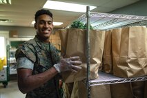 U.S. Marine Corps Lance Cpl. Dylan Belisle, a motor transport operator with 2d Combat Engineer Battalion, 2d Marine Division, poses for a photo during a volunteer event at The Branch of Nashville as part of Marine Week Nashville, in Nashville, Tennessee, June 2, 2025. Founded on November 10, 1775, the United States Marine Corps has served our nation honorably in every clime and place for 250 years. Throughout 2025, Marines across the globe will celebrate the 250th birthday of the Corps, commemorating service, sacrifice, and priding themselves on living 'Semper Fidelis' or 'Always Faithful' to their nation and to each other. (U.S. Marine Corps photo by Lance Cpl. Judith Ann Lazaro)