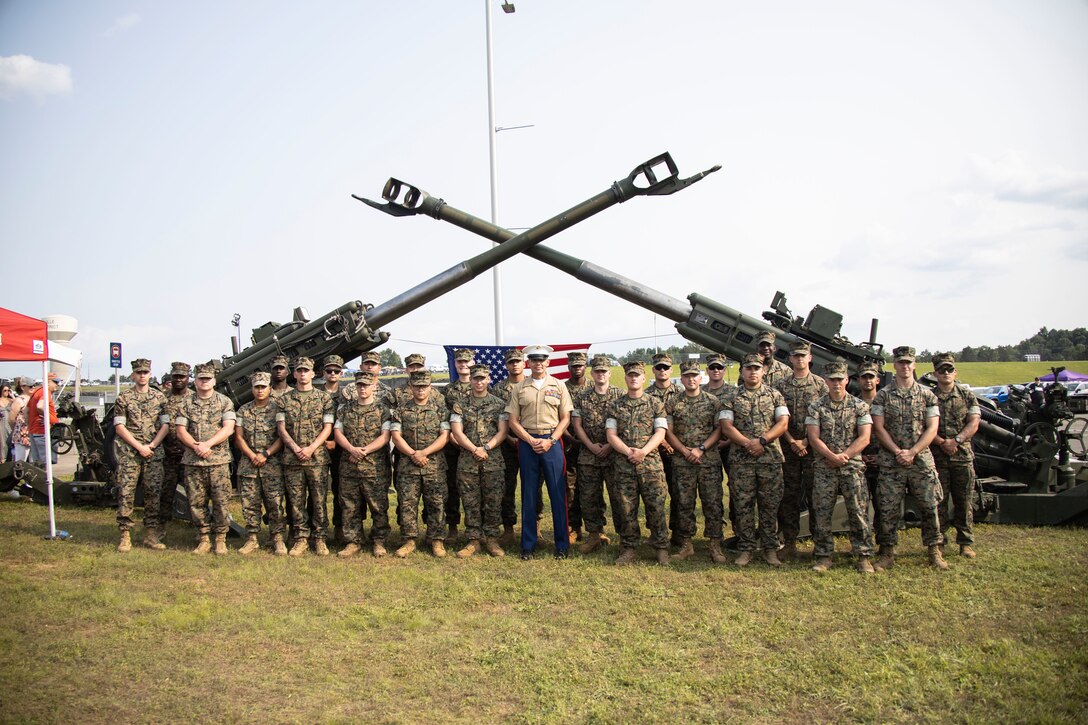 U.S. Marine Corps Sgt. Maj. Carlos A. Ruiz, the 20th sergeant major of the Marine Corps, participates in Marine Week Nashville, Nashville, Tennessee, June 1-2, 2025. As part of Marine Week Nashville, Ruiz met with veterans of the Marine Corps League, was named the Honorary Race Official for the Cracker Barrel 400 at Nashville Superspeedway, participated in a reenlistment ceremony, conducted a physical training event, and was the Guest of Honor for a wreath laying ceremony. Marine Week Nashville featured activations across Nashville and honored the Marine Corps’ legacy of support and fidelity to local communities. (U.S. Marine Corps photo by GySgt Jordan E. Gilbert)