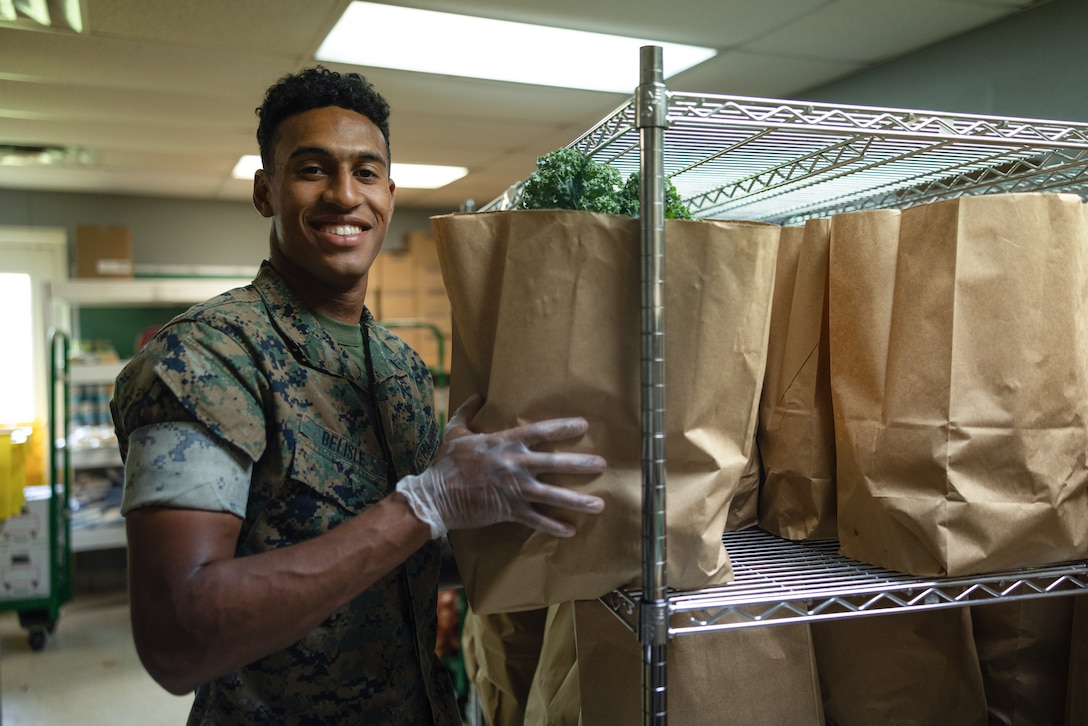 U.S. Marine Corps Lance Cpl. Dylan Belisle, a motor transport operator with 2d Combat Engineer Battalion, 2d Marine Division, poses for a photo during a volunteer event at The Branch of Nashville as part of Marine Week Nashville, in Nashville, Tennessee, June 2, 2025. Founded on November 10, 1775, the United States Marine Corps has served our nation honorably in every clime and place for 250 years. Throughout 2025, Marines across the globe will celebrate the 250th birthday of the Corps, commemorating service, sacrifice, and priding themselves on living 'Semper Fidelis' or 'Always Faithful' to their nation and to each other. (U.S. Marine Corps photo by Lance Cpl. Judith Ann Lazaro)