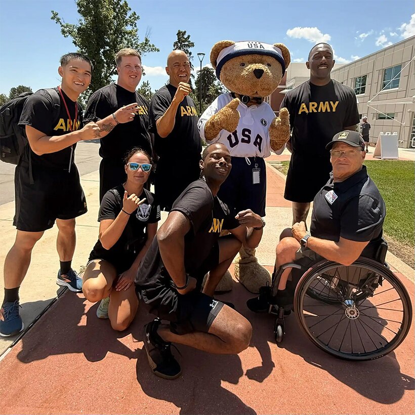 The #TeamUSA Bear has declared that #TeamArmy is #1.