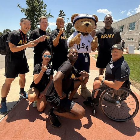 The #TeamUSA Bear has declared that #TeamArmy is #1.