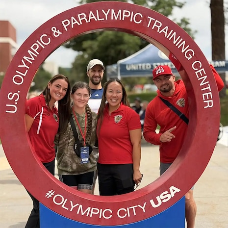 Invictus Team US teammates together again at the 2025 DoD Warrior Games!