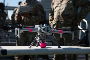 Drone grenade drop in GTA