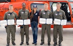 Secretary of Homeland Security Kristi Noem traveled to Corpus Christi on Friday to honor the crew’s courage and dedication. For his “actions, skill and heroism,” Ruskan was awarded the Distinguished Flying Cross. Hopper received the Distinguished Flying Cross in recognition of his “exceptional aeronautical skill and heroism.” Ogujiofor and Reeves were awarded the Air Medal in recognition of their “actions and aeronautical skill.”