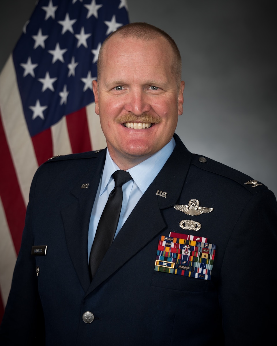 Official portrait of U. S. Air Force Col. Adam Rudolphi