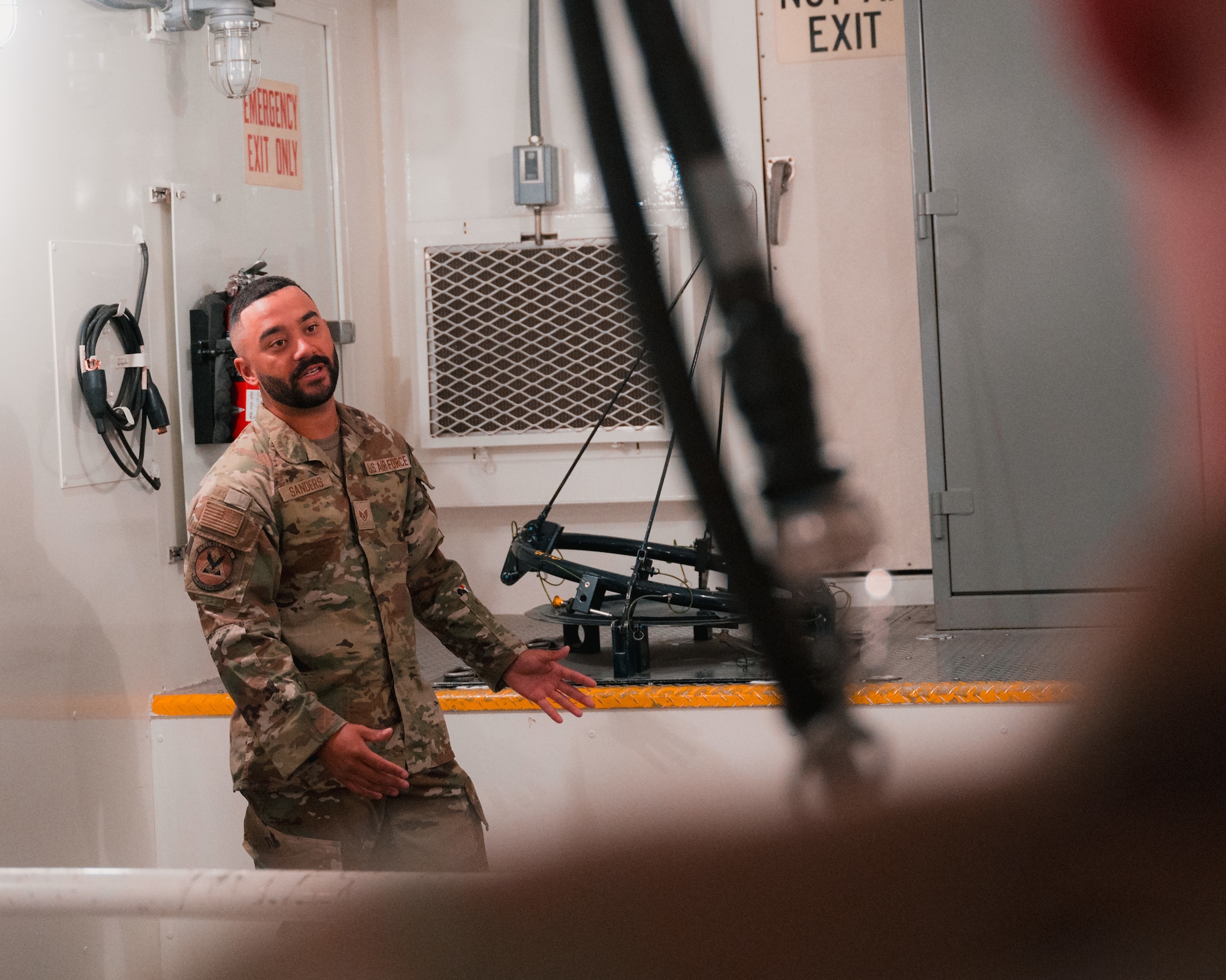 Air Force missile maintainers are responsible for the upkeep, repair, and readiness of Minuteman III, launch facilities, and support systems, playing a vital role in sustaining the nation's nuclear deterrent capability. (U.S. Air Force photo by Airman Nicholas Rowe)