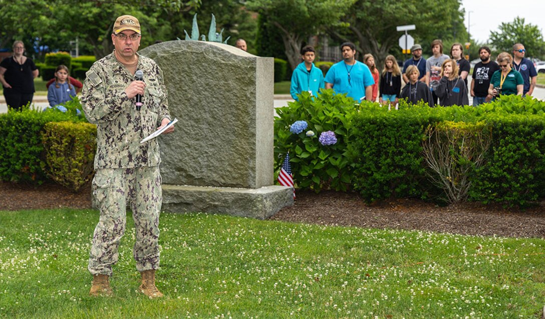 NUWC Division Newport employees, 250 children share in STEM demonstrations as part of Bring a Child to Work Day