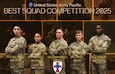 8th Theater Sustainment Command's team for the 2025 U.S. Army Pacific Best Squad Competition, July 13, 2025. The BSC is a competition held every year to select USARPAC's best squad.