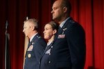 Three commanders before the ceremony