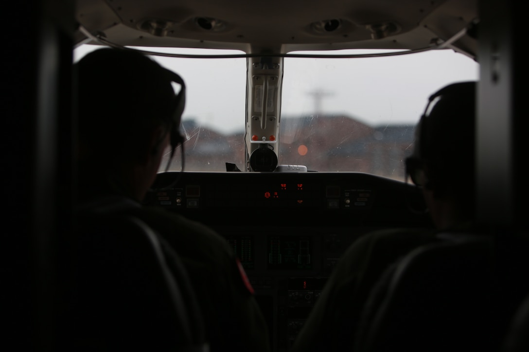 U.S. Marine Aircraft Group 41 Senior Leaders Visit Subordinate Units during Atlantic Alliance 25