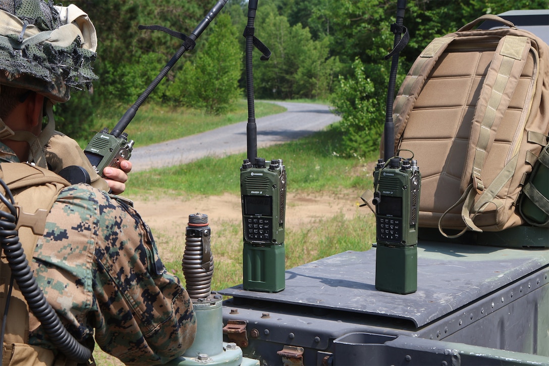 U.S. Marines Conduct Communication Drills During Atlantic Alliance 25