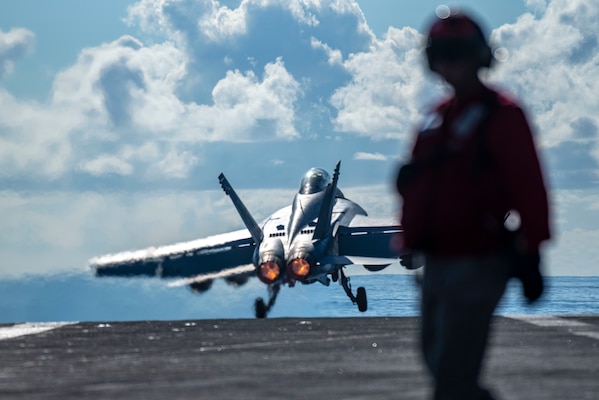 An F/A-18F Super Hornet from the 