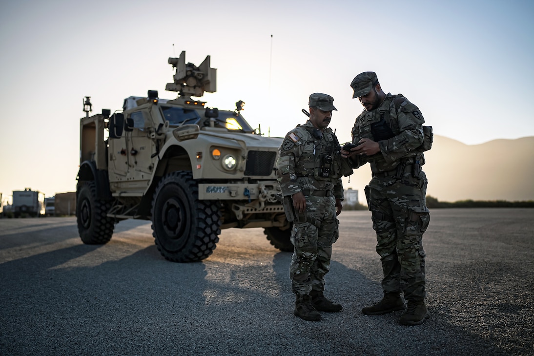 U.S. service members continue to support efforts carrying out President Donald J. Trump's executive orders on protecting the territorial integrity of the United States.