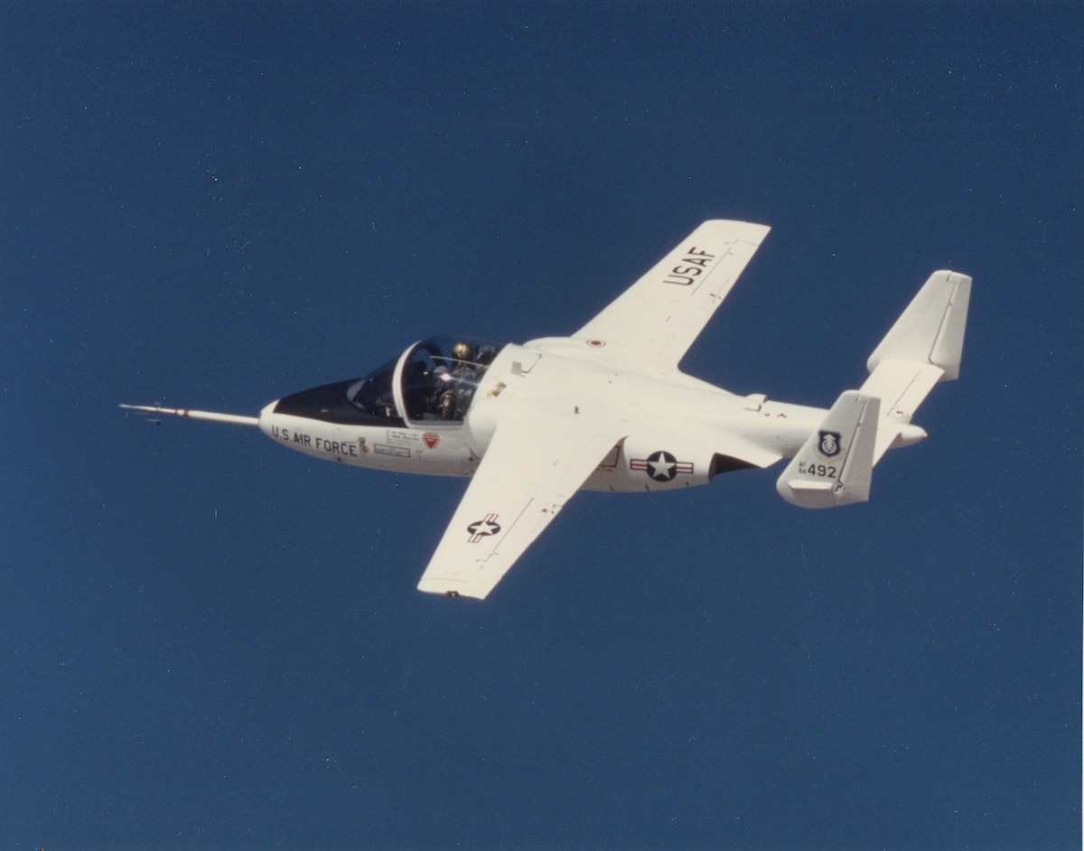 aircraft in flight