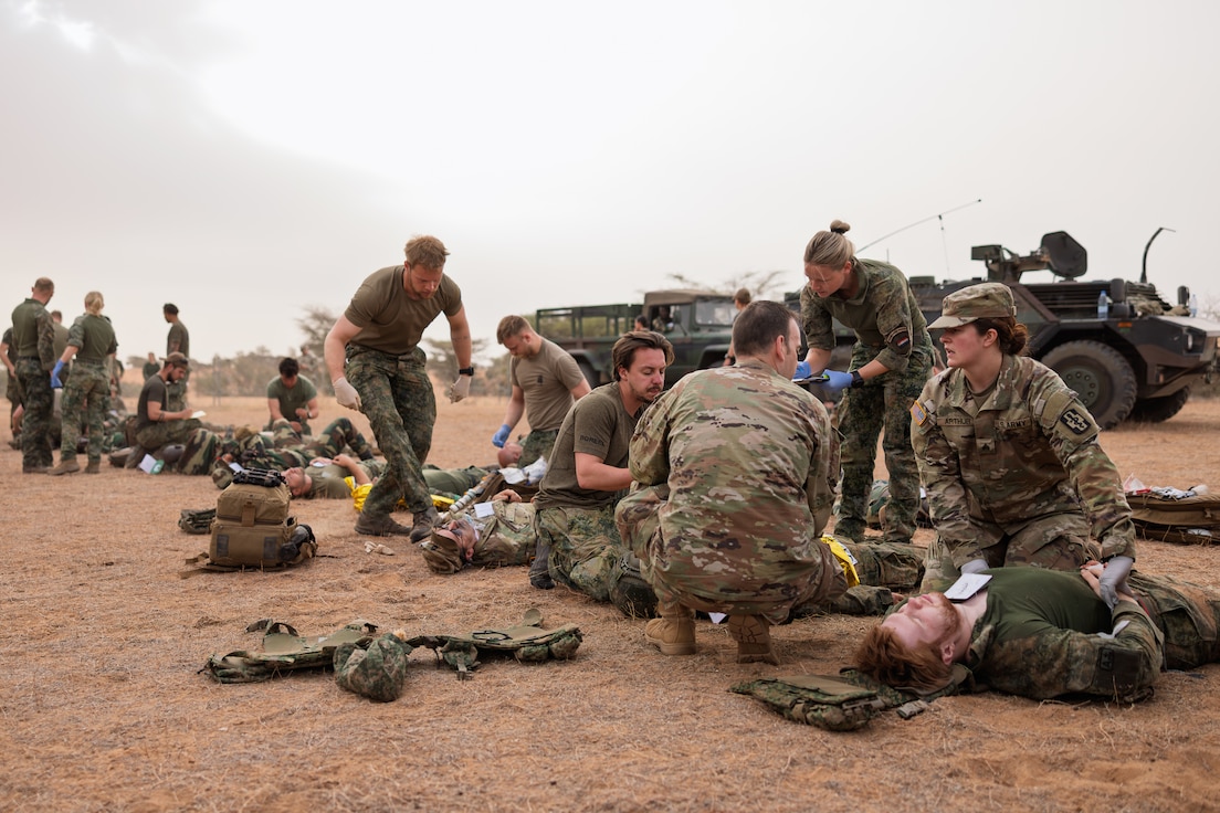 Netherlands, Senegal, U.S. conduct mass casualty training at African Lion 2025