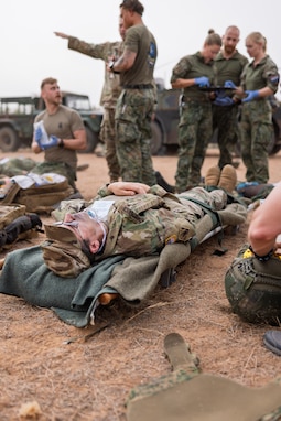 Netherlands, Senegal, U.S. conduct mass casualty training at African Lion 2025