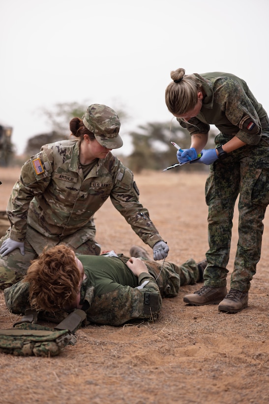 Netherlands, Senegal, U.S. conduct mass casualty training at African Lion 2025