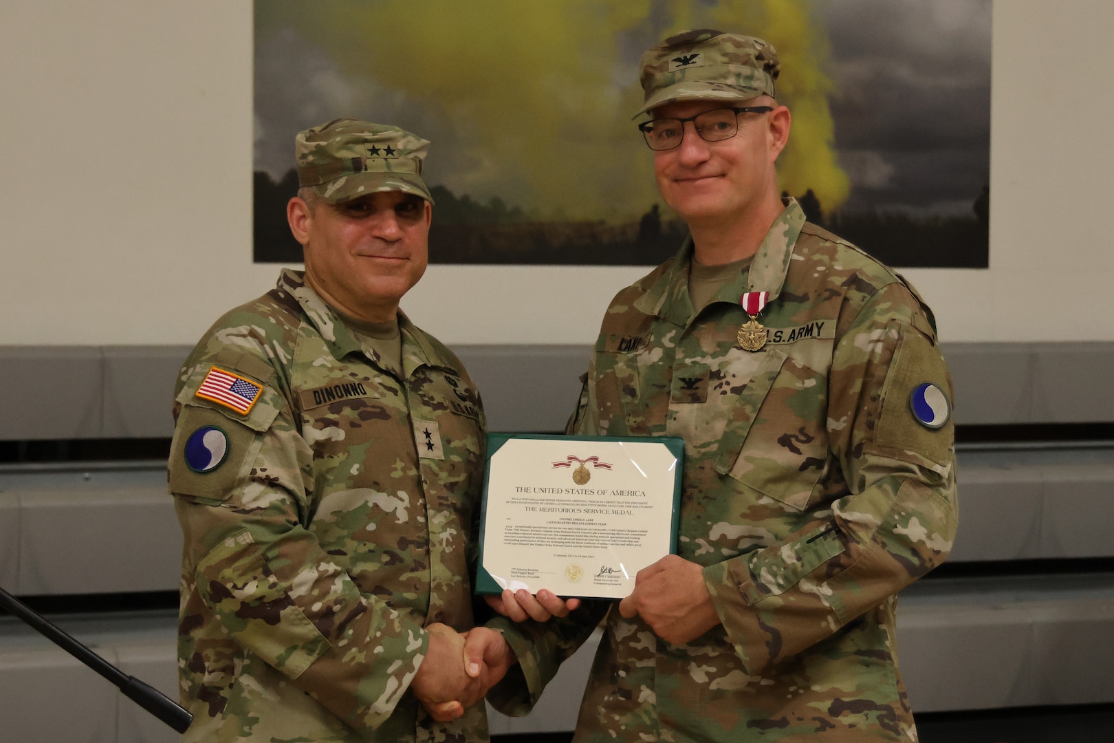 Moore takes command of 116th IBCT