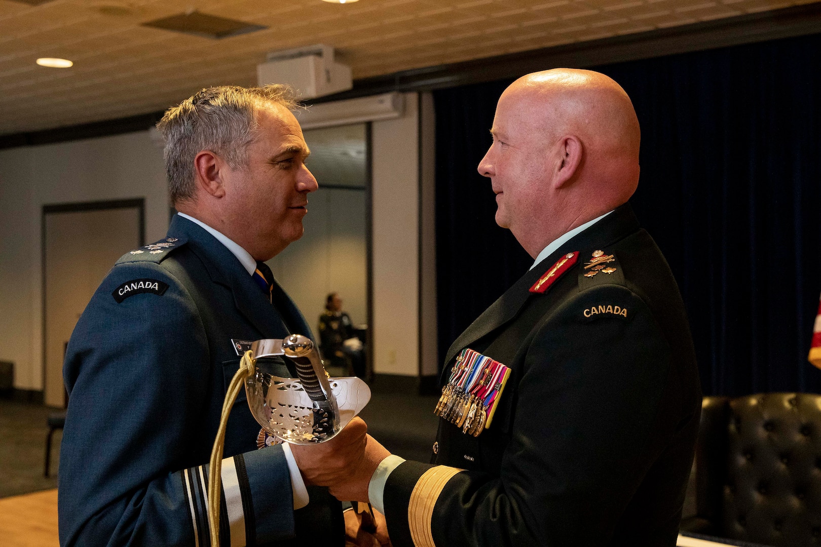 NORAD transfer of appointment and CANELEMNORAD change of command