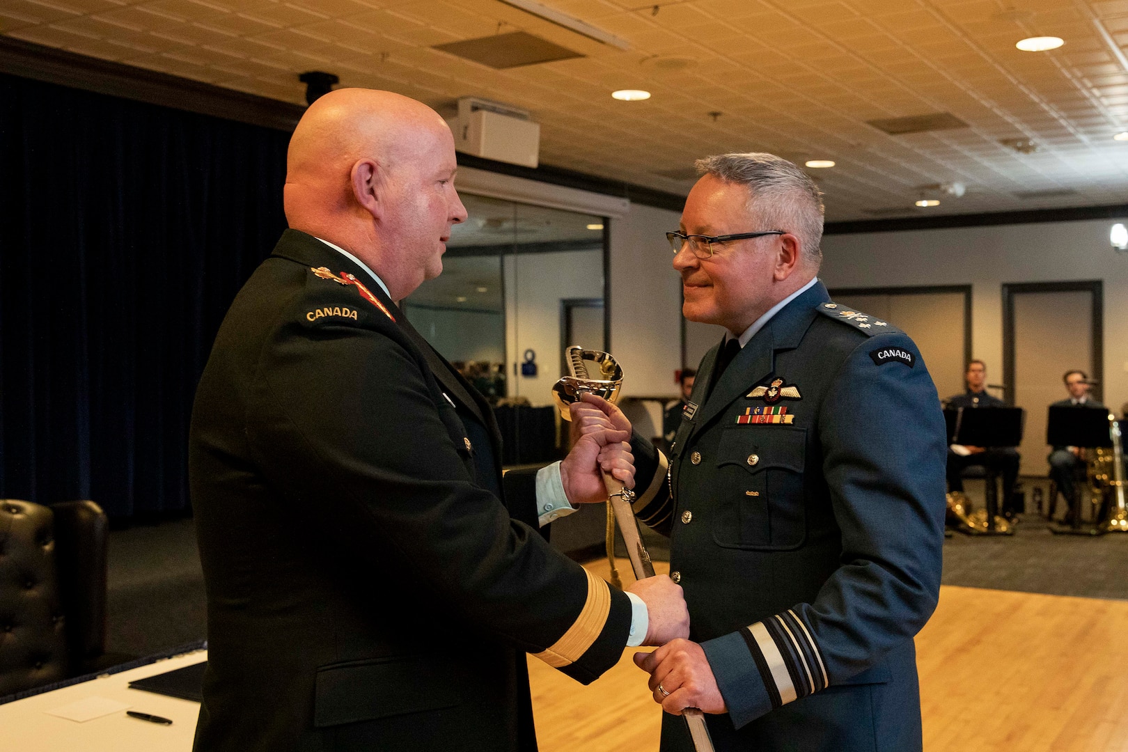 NORAD transfer of appointment and CANELEMNORAD change of command