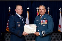 NORAD transfer of appointment and CANELEMNORAD change of command