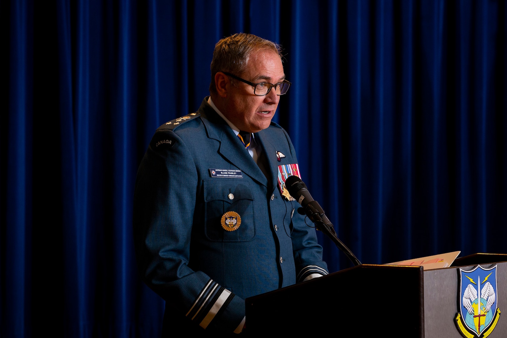 NORAD transfer of appointment and CANELEMNORAD change of command
