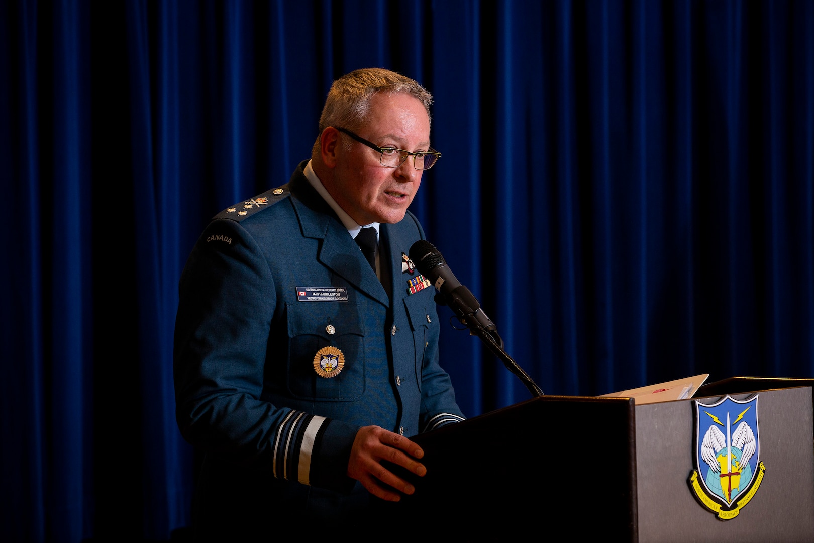NORAD transfer of appointment and CANELEMNORAD change of command