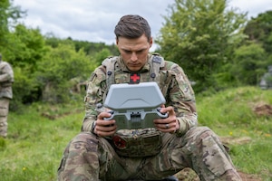 Drone inspection during Combined Resolve