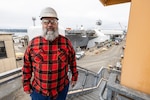 Eric Haslehurst, mechanical engineering technician, Code 260.1, Carrier Rotating Machinery, recently received the Carrier One Team's 