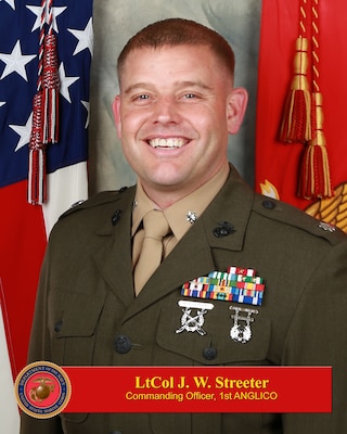 Portrait of Lt. Col. Jared W. Streeter