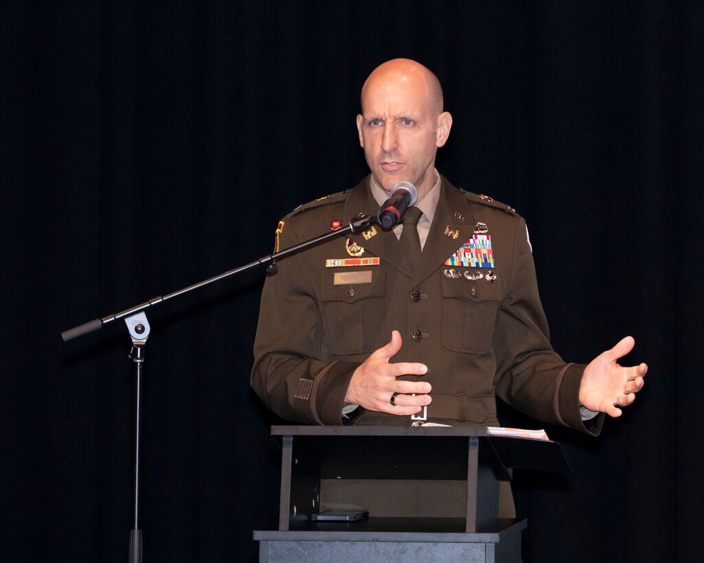 In a Change of Command Ceremony held on July 11, at the Crosstown Concourse Theater in Memphis, Col. John L. Morrow assumed command of the U.S. Army Corps of Engineers Memphis District.  Mississippi Valley Division Commander and Mississippi River Commission President Maj. Gen. Kimberly A. Peeples presided over the ceremony. 

The change of command ceremony is a military tradition that formally signifies the transfer of authority and responsibility from one commanding officer to another, symbolized through the passing of the unit’s colors or flag.
