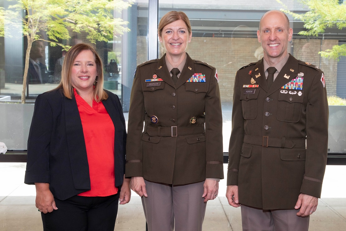 In a Change of Command Ceremony held on July 11, at the Crosstown Concourse Theater in Memphis, Col. John L. Morrow assumed command of the U.S. Army Corps of Engineers Memphis District.  Mississippi Valley Division Commander and Mississippi River Commission President Maj. Gen. Kimberly A. Peeples presided over the ceremony. 

The change of command ceremony is a military tradition that formally signifies the transfer of authority and responsibility from one commanding officer to another, symbolized through the passing of the unit’s colors or flag.