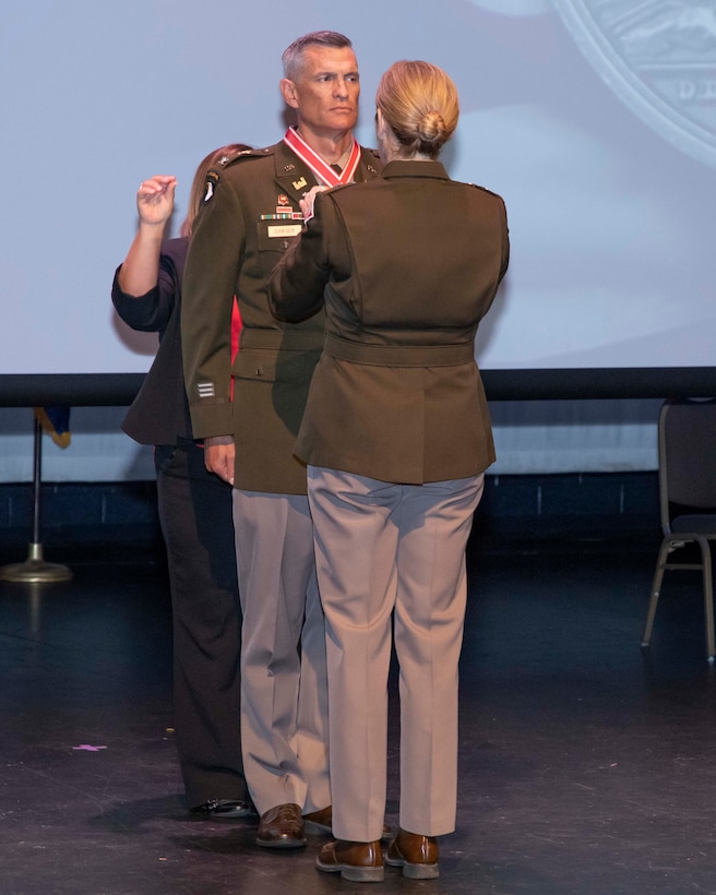 In a Change of Command Ceremony held on July 11, at the Crosstown Concourse Theater in Memphis, Col. John L. Morrow assumed command of the U.S. Army Corps of Engineers Memphis District.  Mississippi Valley Division Commander and Mississippi River Commission President Maj. Gen. Kimberly A. Peeples presided over the ceremony. 

The change of command ceremony is a military tradition that formally signifies the transfer of authority and responsibility from one commanding officer to another, symbolized through the passing of the unit’s colors or flag.
